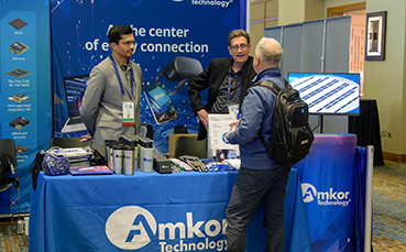 Amkor booth at IMAPS DPC 2025